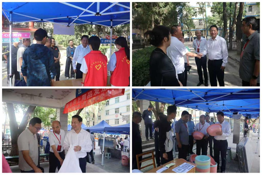 校领导深入我院检查2025级高职新生迎新工作